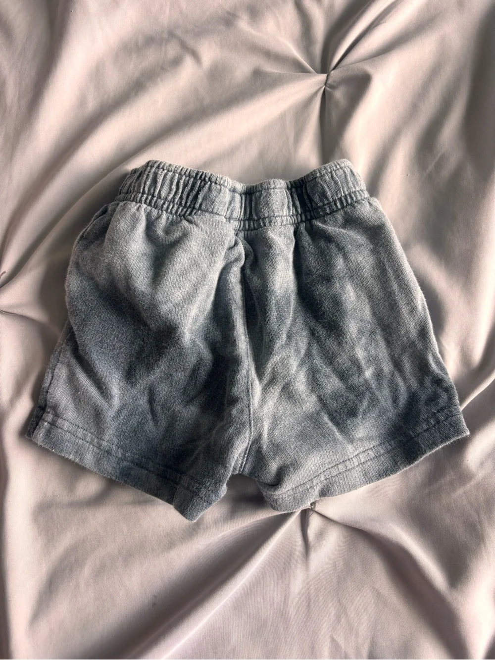 OshKosh B’gosh Kids Elastic-Waist Gray Shorts 9 Months Boys